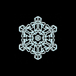 繡花 生活元素 雪花 免費素材