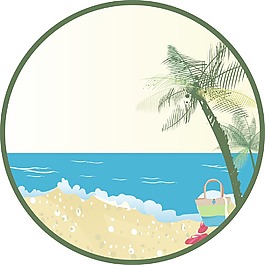 夏天的插圖