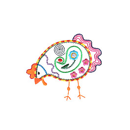 繡花 動物 鳥 公雞 植物花紋 免費(fèi)素材