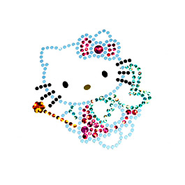 燙鉆 卡通形象 Hello Kitty 免費(fèi)素材
