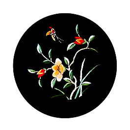 繡花 中國風 植物 花朵 免費素材