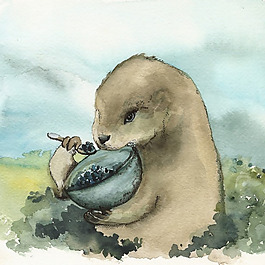 位圖 插畫(huà) 動(dòng)物插畫(huà) 插畫(huà)師 Amber 免費(fèi)素材