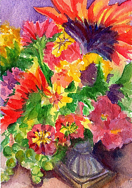 位圖 植物 寫(xiě)意花卉 花朵 免費(fèi)素材