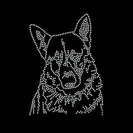 燙鉆 動物 狗 免費素材
