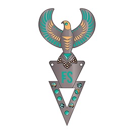 印花矢量圖 T恤圖案 圖文結(jié)合 徽章標(biāo)記 動物 免費素材