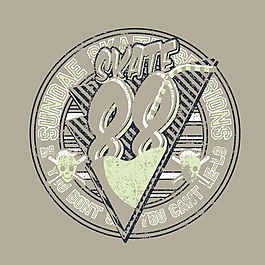 印花矢量圖 T恤圖案 圖文結(jié)合 徽章標(biāo)記 人物 免費(fèi)素材