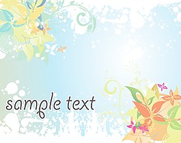 花與垃圾