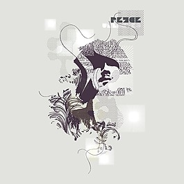 印花矢量圖 T恤圖案 圖文結(jié)合 人物 男人 免費(fèi)素材