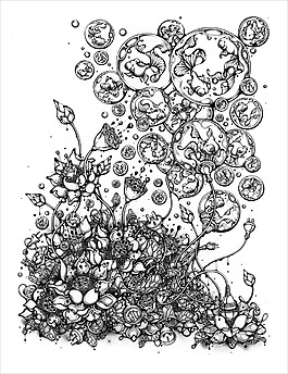 位圖 插畫 時尚插畫 插畫師 Nanami 免費素材