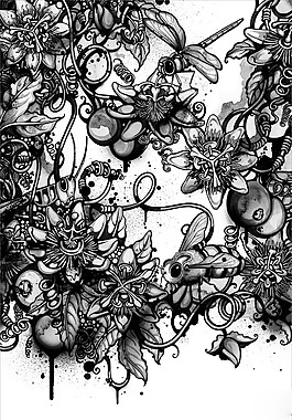 位圖 插畫 時尚插畫 插畫師 Nanami 免費素材