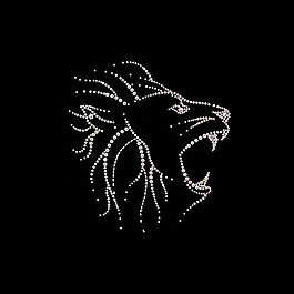 燙鉆 動物 獅子 免費素材