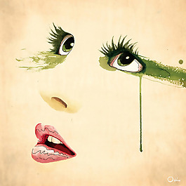 位圖 插畫 時(shí)尚插畫 人物插畫 藝術(shù)效果 免費(fèi)素材