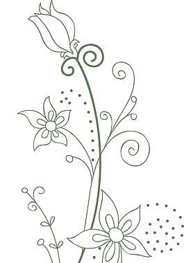 花卉矢量元素