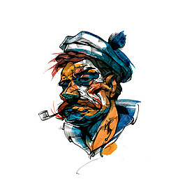 位圖 插畫 時尚插畫 插畫師 Viktor 免費(fèi)素材