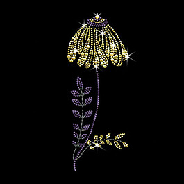 燙鉆 植物 花朵 菊花 免費素材