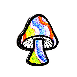 貼布 生活元素 蘑菇 彩色 免費素材