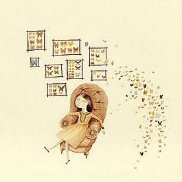 位圖 插畫 時(shí)尚插畫 人物插畫 藝術(shù)效果 免費(fèi)素材