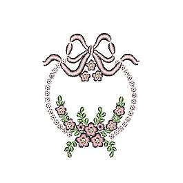 繡花 花邊 植物 花朵 生活元素 免費(fèi)素材