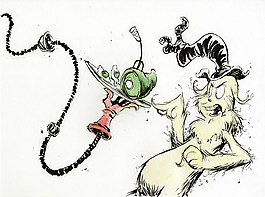 位圖 插畫 時尚插畫 插畫師 Skottie 免費素材