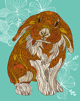 位圖 插畫 時尚插畫 動物插畫 插畫師 免費素材