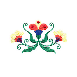 繡花 植物 花朵 免費(fèi)素材