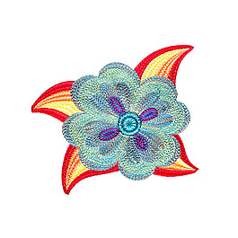 繡花 植物 花朵 免費(fèi)素材