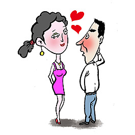 位圖 漫畫 人物 女人 男人 免費素材