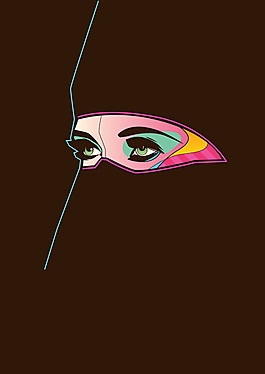 位圖 插畫 時尚插畫 人物插畫 插畫師 免費素材