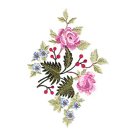 繡花 植物 花朵 免費素材