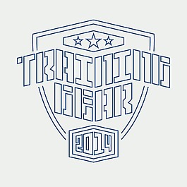 印花矢量图 T恤图案 图文结合 徽章 星形 免费素材
