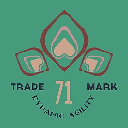 印花矢量圖 T恤圖案 圖文結(jié)合 幾何 心形 免費素材