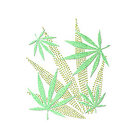 燙鉆 植物 葉子 免費(fèi)素材