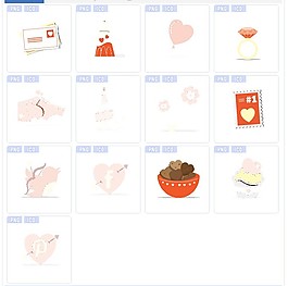 Valentine系列圖標下載