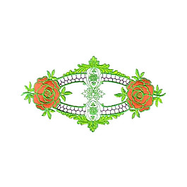繡花 花邊 植物 花朵 免費(fèi)素材