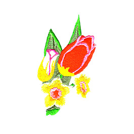 繡花 植物 花朵 免費(fèi)素材