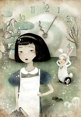 位圖 插畫 時尚插畫 插畫師 Anne-julie 免費素材