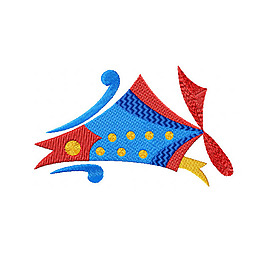 繡花 動(dòng)物 魚 免費(fèi)素材