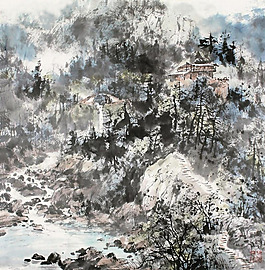 位圖 山水 風(fēng)景 色彩 黑色 免費素材