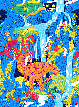 位圖 插畫 時尚插畫 插畫師 Micah 免費(fèi)素材