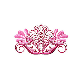 繡花 幾何 花朵 免費素材