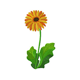 繡花 植物 花朵 免費素材