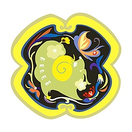 矢量圖 風(fēng)格 中國(guó)風(fēng) 民族風(fēng) 十二生肖 免費(fèi)素材