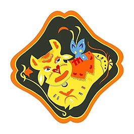 矢量圖 風(fēng)格 中國(guó)風(fēng) 民族風(fēng) 十二生肖 免費(fèi)素材