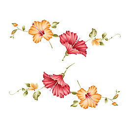 位圖 植物 寫意花卉 花朵 牽?；?免費素材