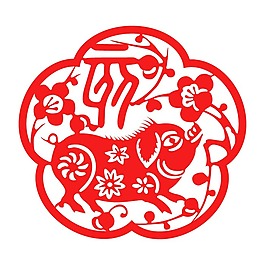 矢量圖 風(fēng)格 中國(guó)風(fēng) 民族風(fēng) 剪紙 免費(fèi)素材