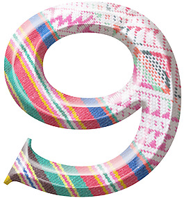 9手工制作的羊毛織物