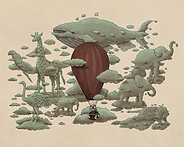 位圖 插畫 時尚插畫 插畫師 Terry 免費素材