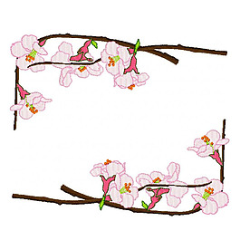 繡花 植物 花朵 免費(fèi)素材