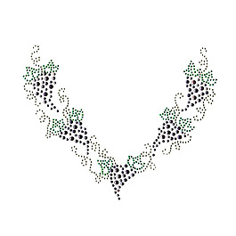 燙鉆 領(lǐng)邊 植物 免費(fèi)素材