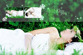 致青春婚紗模板